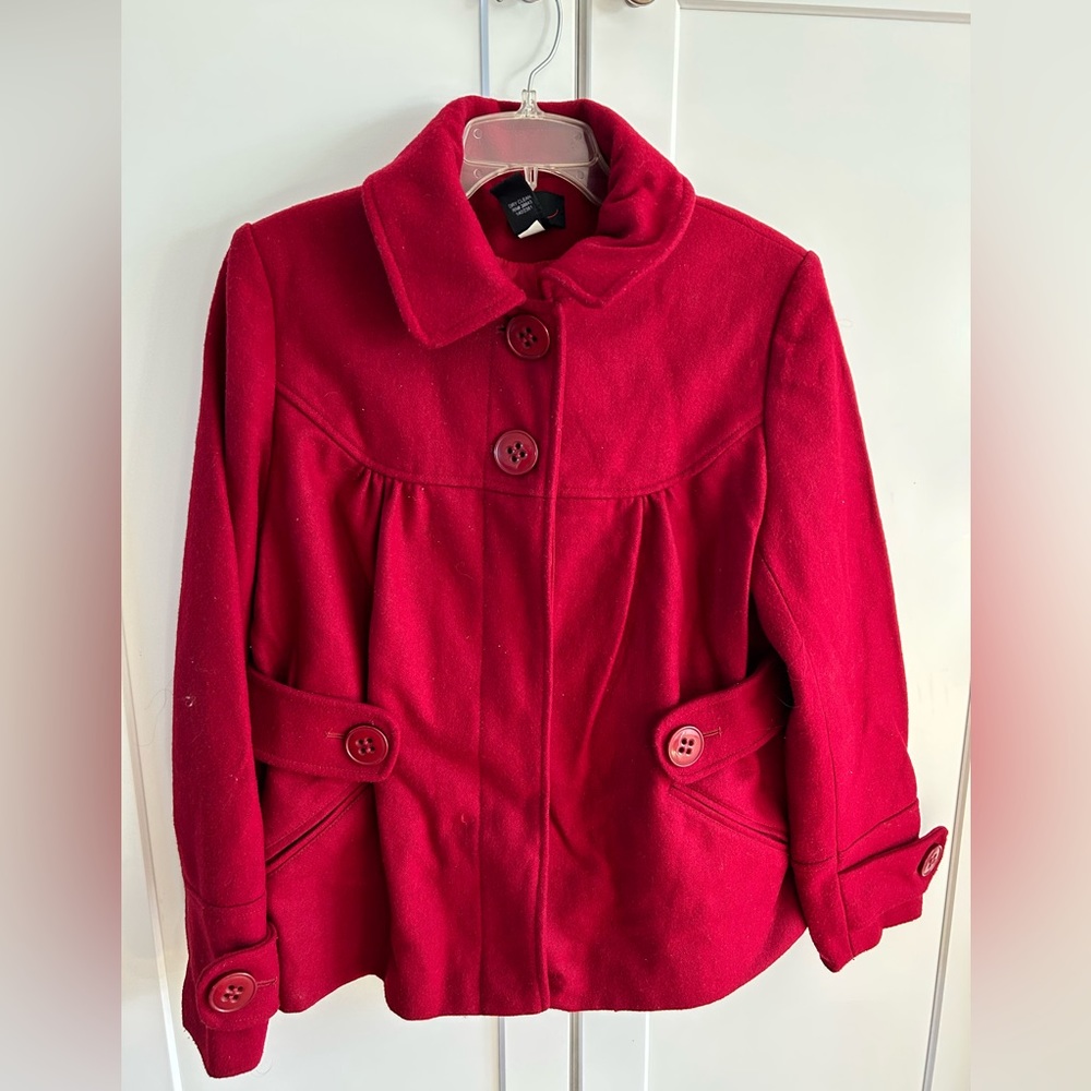Short Red Coat